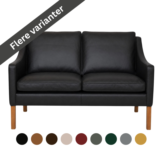Børge Mogensen nybetrukket 2208 2-personers sofa
