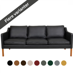 Børge Mogensen nybetrukket 2323 3-personers sofa