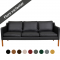 Børge Mogensen nybetrukket 2323 3-personers sofa
