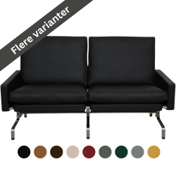Poul Kjærholm reupholstered PK31 2-seater sofa