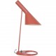 Arne Jacobsen rød bordlampe 2010'erne