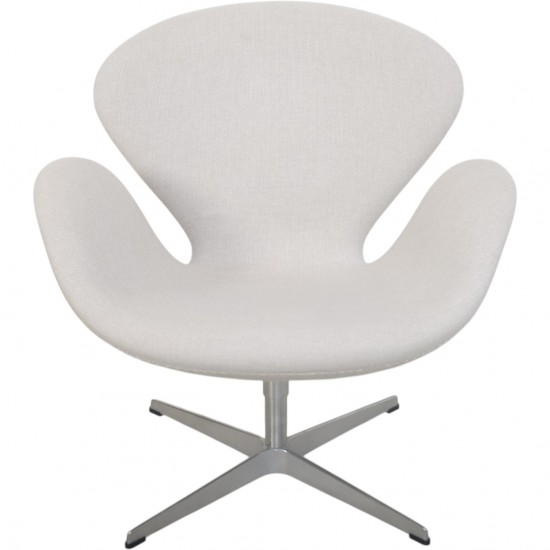 Arne Jacobsen Svane stol i gråt Hallingdal 103 stof 2006