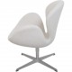 Arne Jacobsen Svane stol i gråt Hallingdal 103 stof 2006