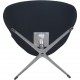 Arne Jacobsen Svane stol i sort Hallingdal stof 2004
