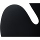 Arne Jacobsen Svane stol i sort Hallingdal stof 2004
