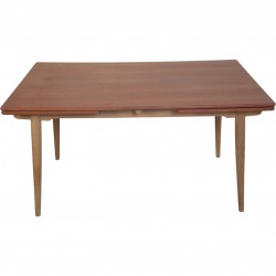 Hans Wegner AT312 spisebord af eg og teak 1960'erne