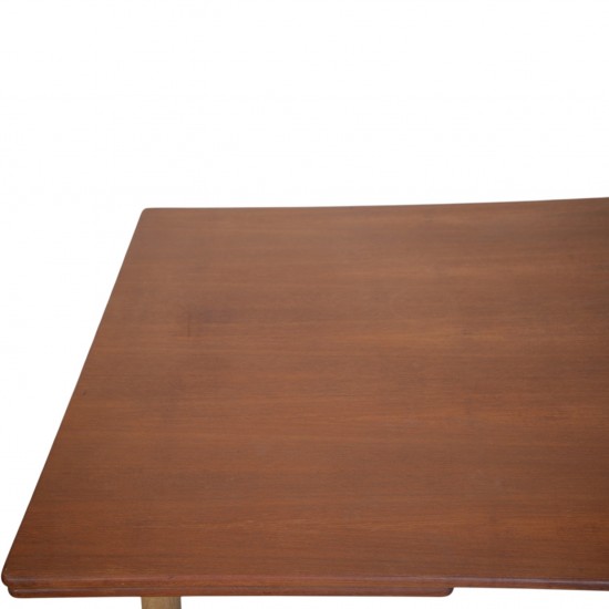 Hans Wegner AT312 spisebord af eg og teak 1960'erne