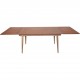 Hans Wegner AT312 spisebord af eg og teak 1960'erne