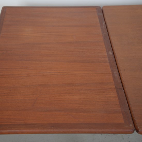 Hans Wegner AT312 spisebord af eg og teak 1960'erne
