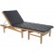 Hans Wegner GE1 daybed i eg og sort læder 2018