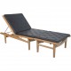 Hans Wegner GE1 daybed i eg og sort læder 2018