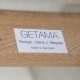 Hans Wegner GE1 daybed i eg og sort læder 2018