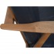 Hans Wegner GE240 3.personers cigar sofa i eg og sort læder 1970'erne
