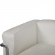 Le Corbusier LC2 3.personers sofa i hvid læder 2000'erne