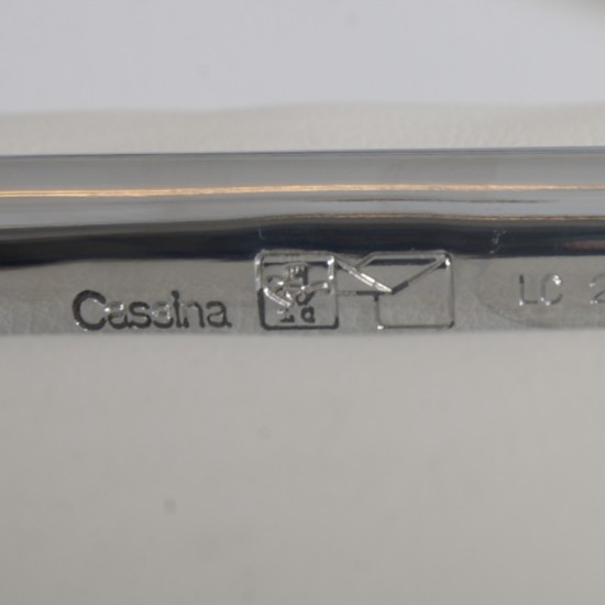 Le Corbusier LC2 3.personers sofa i hvid læder 2000'erne