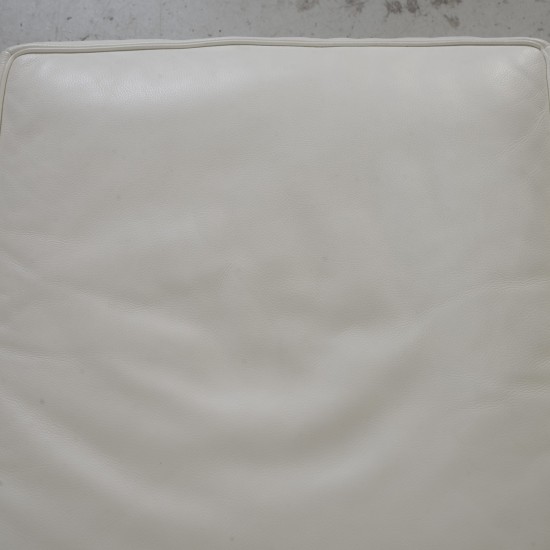 Le Corbusier LC2 3.personers sofa i hvid læder 2000'erne
