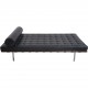 Ludwig Mies van der Rohe Barcelona daybed i sort læder 2010'erne