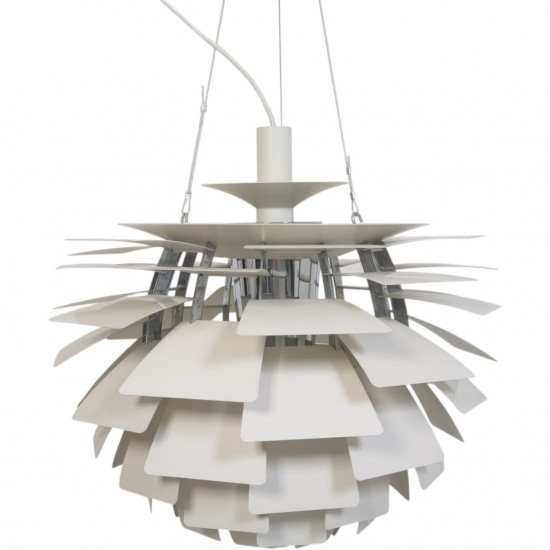 Poul Henningsen hvid Kogle lampe 60 cm 2000'erne