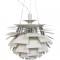 Poul Henningsen hvid Kogle lampe 60 cm 2000'erne