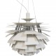 Poul Henningsen hvid Kogle lampe 60 cm 2000'erne
