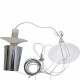 Poul Henningsen hvid Kogle lampe 60 cm 2000'erne