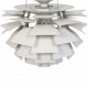 Poul Henningsen hvid Kogle lampe 60 cm 2000'erne