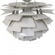 Poul Henningsen hvid Kogle lampe 60 cm 2000'erne
