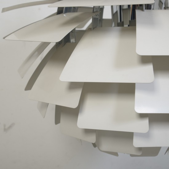 Poul Henningsen hvid Kogle lampe 60 cm 2000'erne