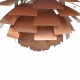 Poul Henningsen kobber Kogle lampe 60 cm 2000'erne