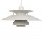 Poul Henningsen hvid PH5 pendel 1990'erne