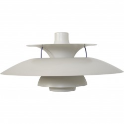 Poul Henningsen hvid PH5 pendel 1990'erne