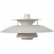 Poul Henningsen hvid PH5 pendel 1990'erne