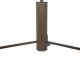 Poul Henningsen PH 2/1 Stammekrone lampe i bruneret messing 1997