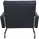 Poul Kjærholm PK31 stol i sort Nevada læder 1980'erne