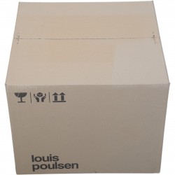 Poul Henningsen PH 2/1 Stammekrone lampe bruneret messing, i kasse 1997