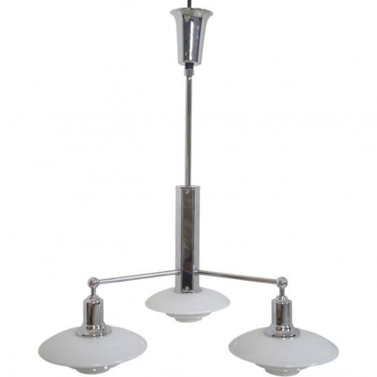 Poul Henningsen PH 2/1 Stammekrone lampe krom, i kasse 2010'erne
