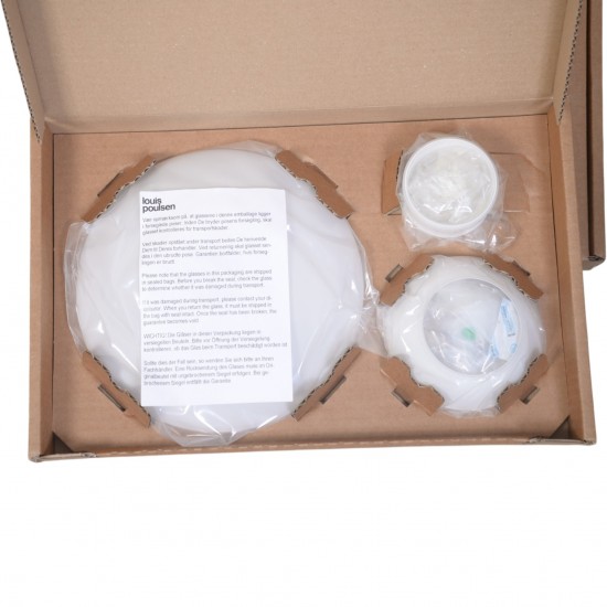 Poul Henningsen PH 2/1 Stammekrone lampe krom, i kasse 2010'erne