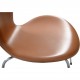 Sæt af 6 Arne Jacobsen Syver stole i cognac classisc læder
