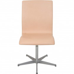 Arne Jacobsen Oxford stol i natur læder 1985