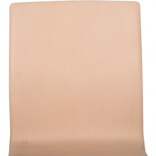 Arne Jacobsen Oxford stol i natur læder 1985