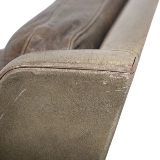 Børge Mogensen 2207 lænestol i patineret læder 1970'erne