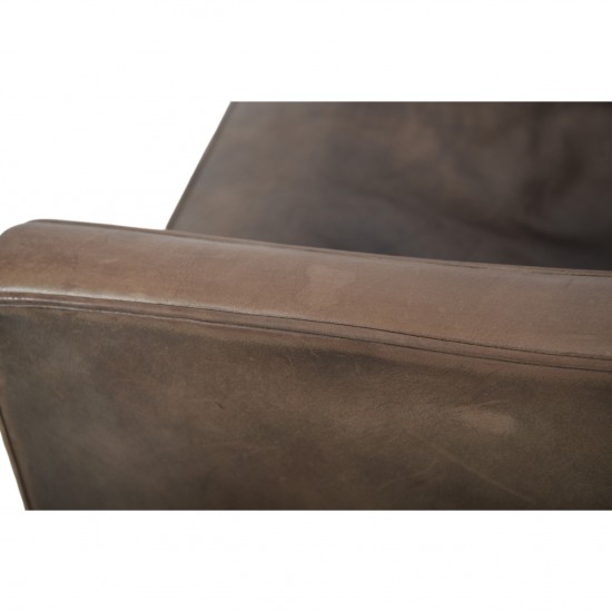 Børge Mogensen 2207 lænestol i patineret læder 1970'erne