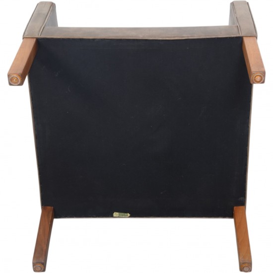 Børge Mogensen 2207 lænestol i patineret læder 1970'erne