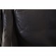 Børge Mogensen 2212 2.personers sofa i sort læder 1980'erne