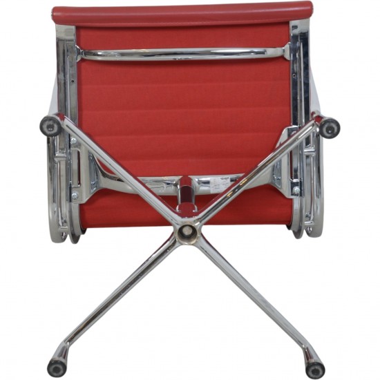 Charles Eames Ea-109 stol i rødt læder 2007