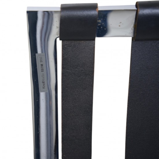 Ludwig Mies van der Rohe Barcelona stol i sort læder 2010'erne