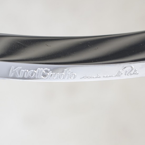 Ludwig Mies van der Rohe Barcelona stol i sort læder 2010'erne