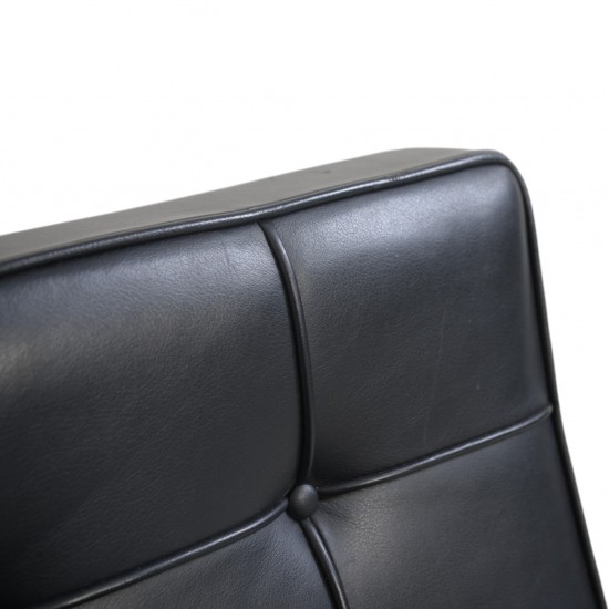 Ludwig Mies van der Rohe Barcelona stol i sort læder 2010'erne