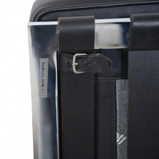 Ludwig Mies van der Rohe Barcelona stol i sort læder 2010'erne