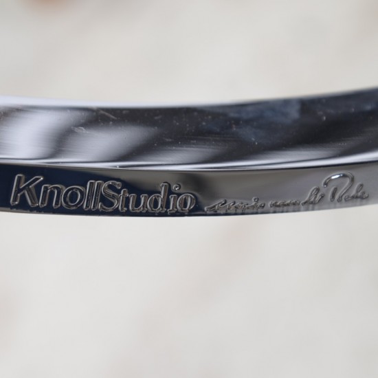 Ludwig Mies van der Rohe Barcelona stol i sort læder 2010'erne